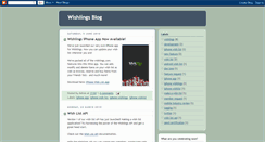 Desktop Screenshot of blog.wishlings.com